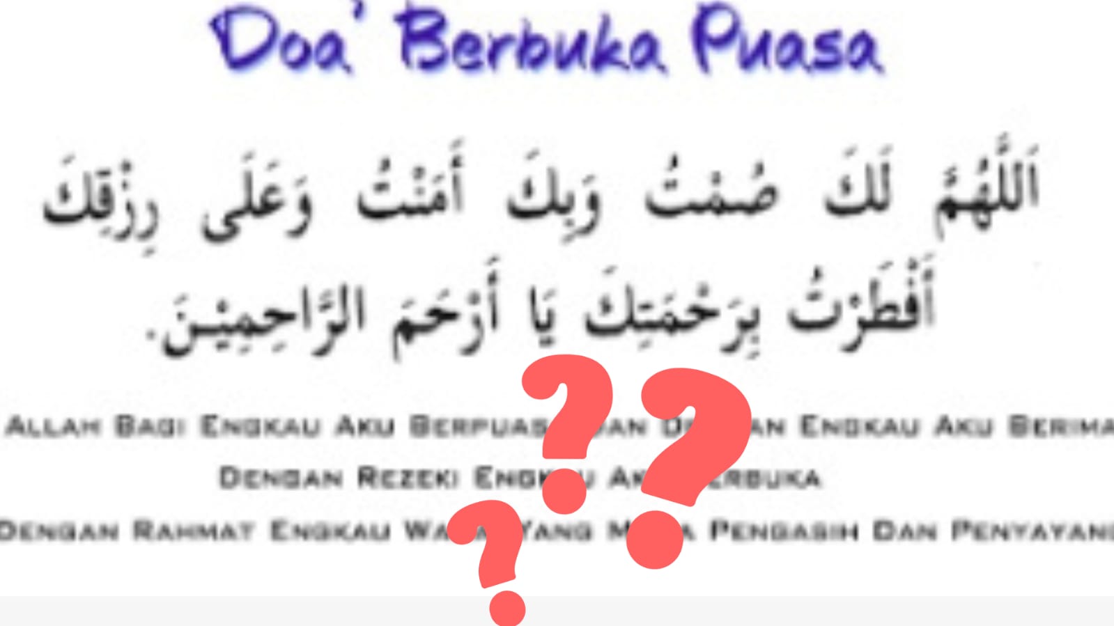 Ternyata Selama Ini Kita Keliru Ini Penjelasan Ustadz Adi Hidayat