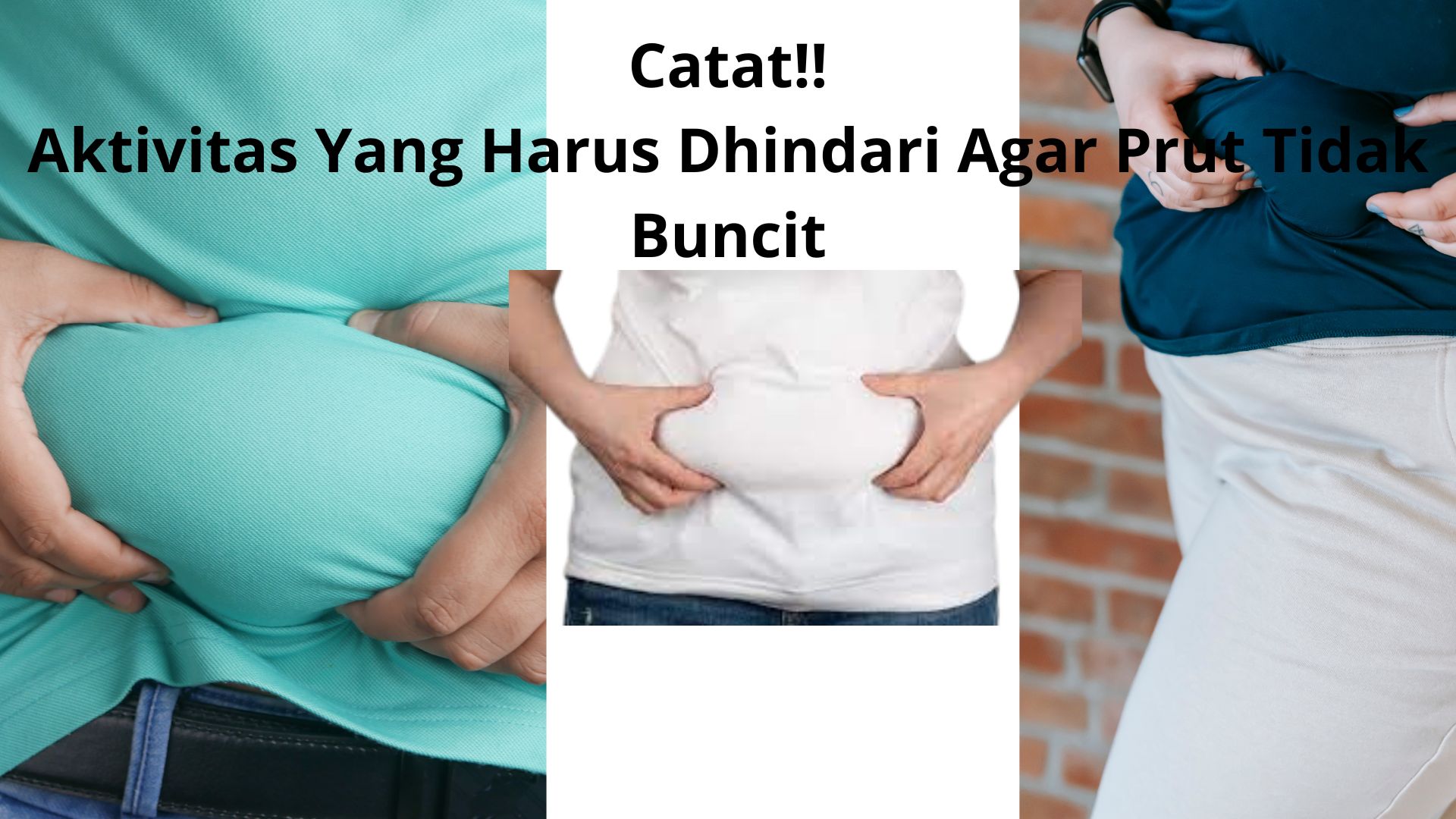 Catat Ini 10 Aktivitas Yang Harus Dihindari Agar Perut Tidak Buncit