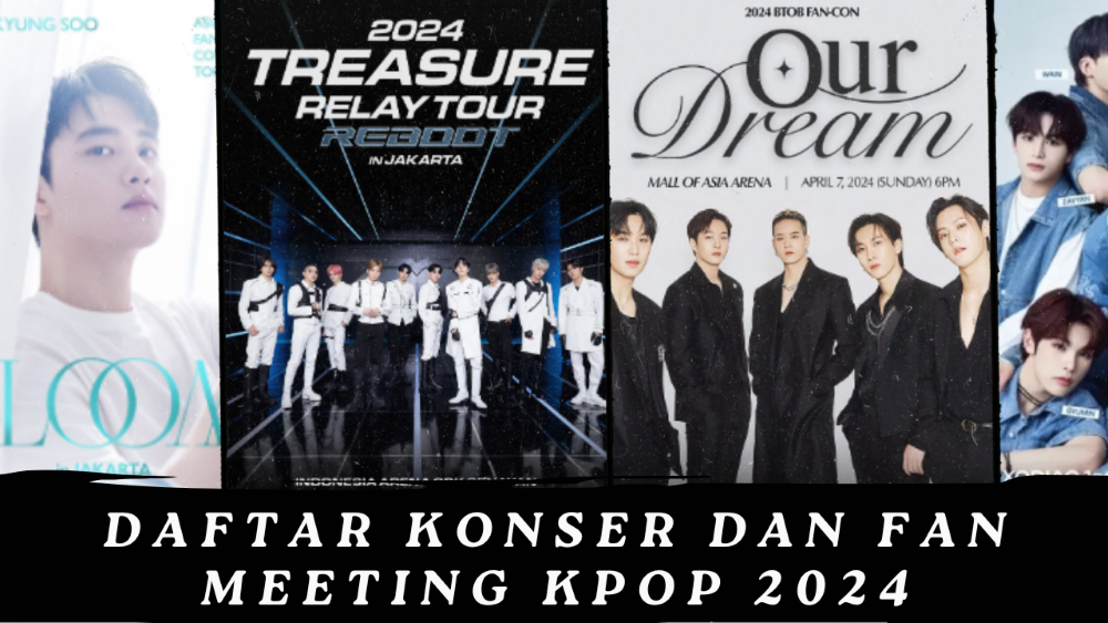 Konser dan Fan Meeting Kpop Juni hingga Oktober 2024 Pengalaman Seru bagi Para Fans, Berikut Daftarnya!