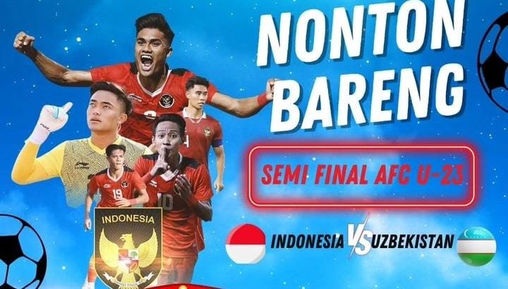 INI Lokasi Nobar Timnas Indonesia U23 vs Uzbekistan di Tasikmalaya, Hayu Dukung Garuda Muda ke Babak Final