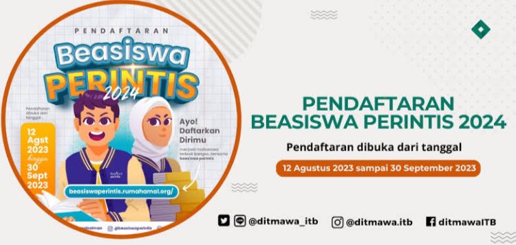 Beasiswa Perintis 2024 Sudah Dibuka, Cek Syarat-Syarat Dan Cara Daftarnya Sekarang