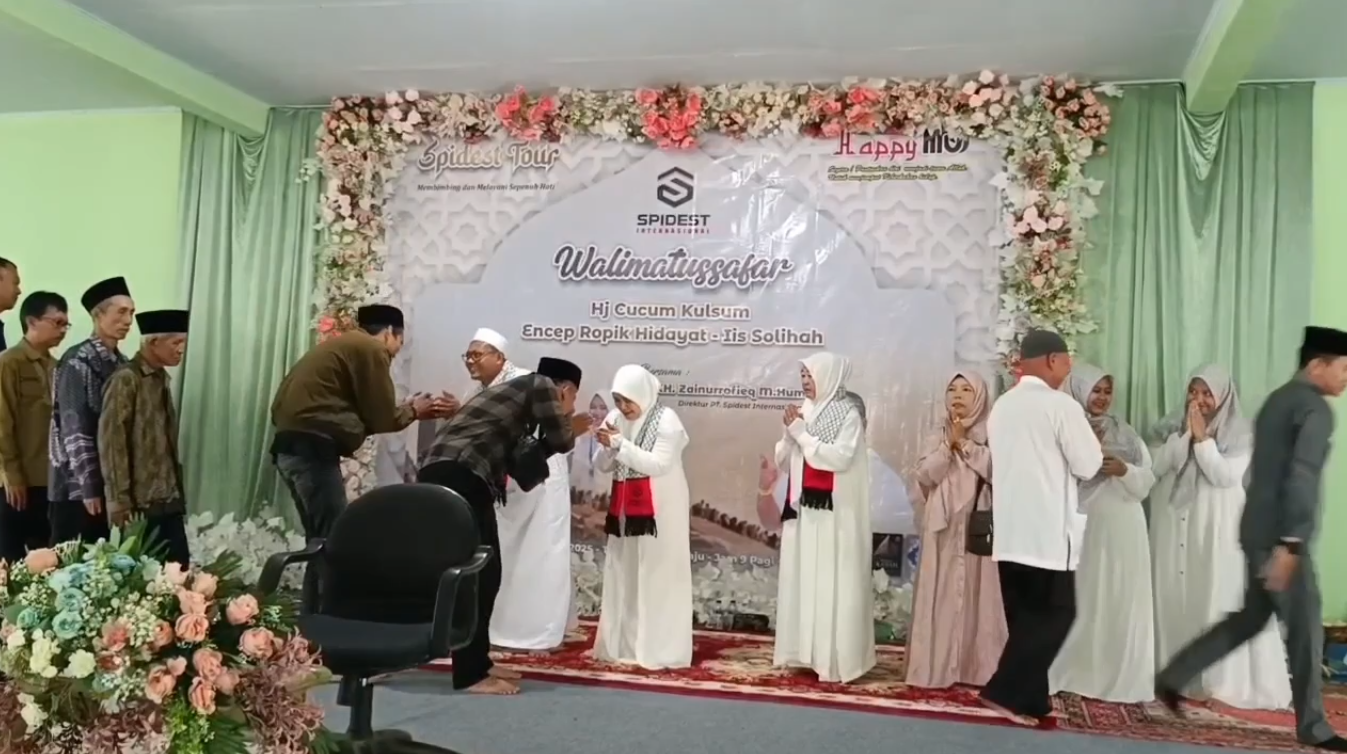 PT Spidest Internasional Berangkatkan 3 Jemaah Haji Khusus, Jadi yang Pertama Asal Kabupaten Tasikmalaya