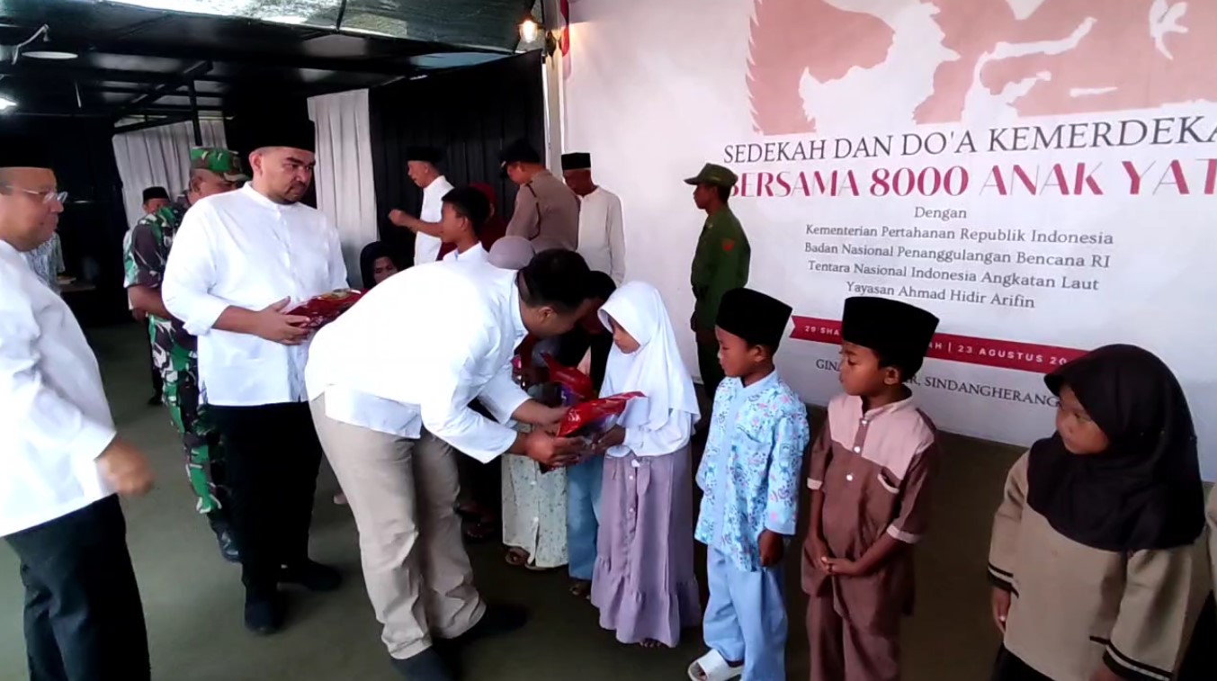 Semarak Kemerdekaan, Bagi Santuan Lewat Barcode, Sedekah Kemerdekaan Untuk Ribuan Anak Yatim Dan Dhuafa