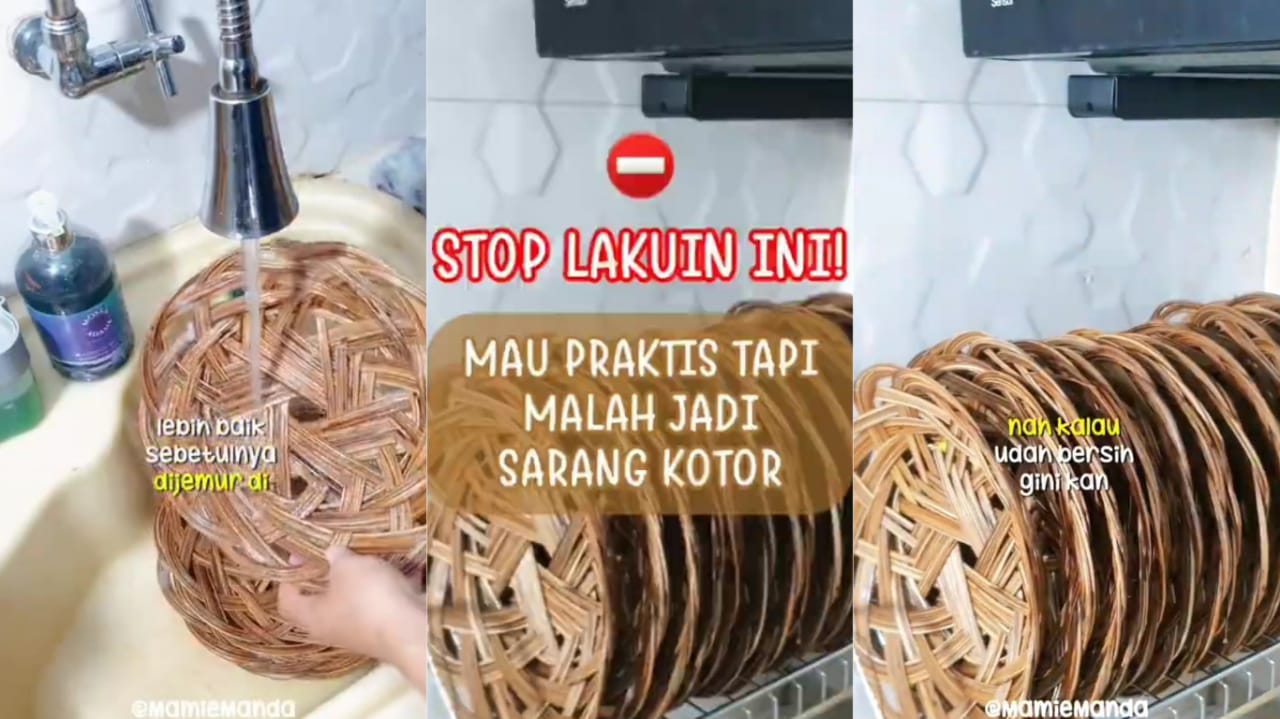 Tips Mencuci Piring Rotan Buluk Jadi Seperti Baru, Lakukan Ini agar Piring Rotan Tidak Rusak Setelah Dicuci