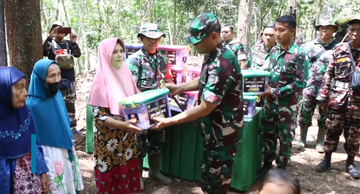 Peringati Hari Juang Tni AD, Kodim 0613 Ciamis Gelar Aksi Sosial