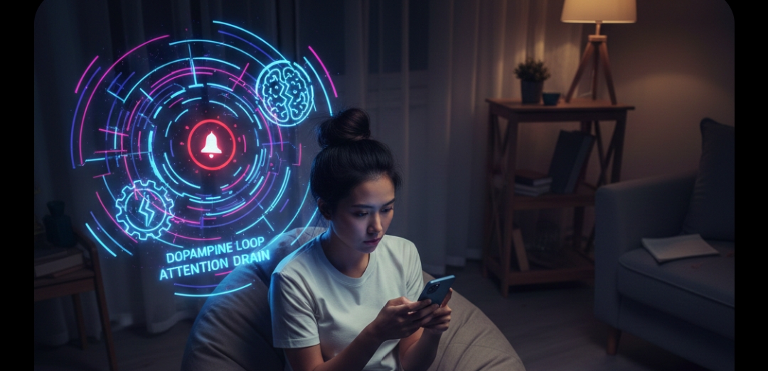 Lingkaran Setan Dopamin: Mengapa Layar Ponsel Membuat Otak Kita Malas