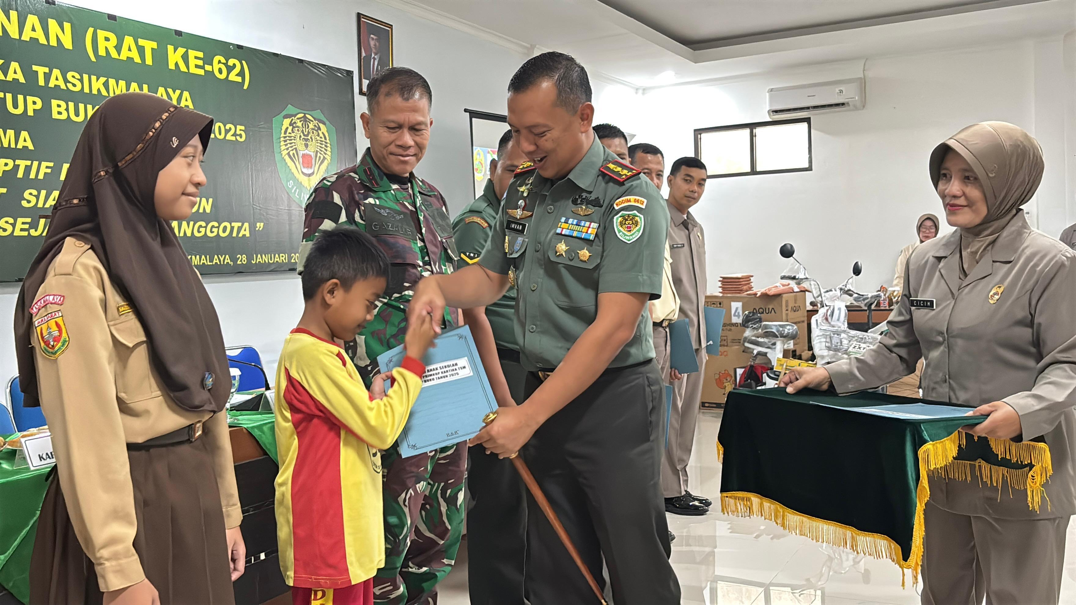 Kodim 0612/Tasikmalaya Gelar RAT ke-62, Hadrikan Semangat Adaptif dan Solutif