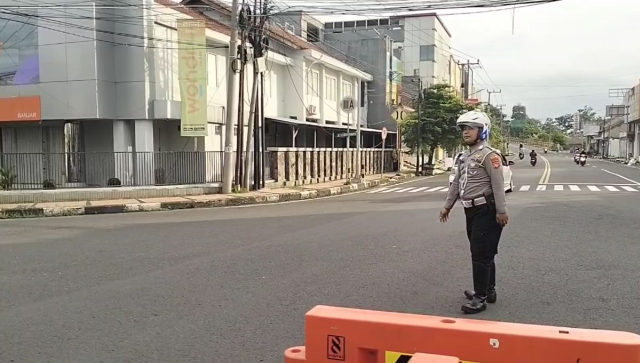 Sepekan Traffic Light Tak Berfungi, Pengguna Jalan di Banjar Bingung, Sempat Sebabkan Kecelakaan Lalu Lintas