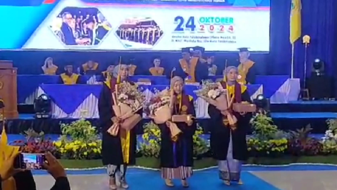 STIA YPPT Priatim Tasikmalaya Wisuda 300 Mahasiswa, Lulusannya Banyak Jadi Pemimpin di Regional Tasikmalaya