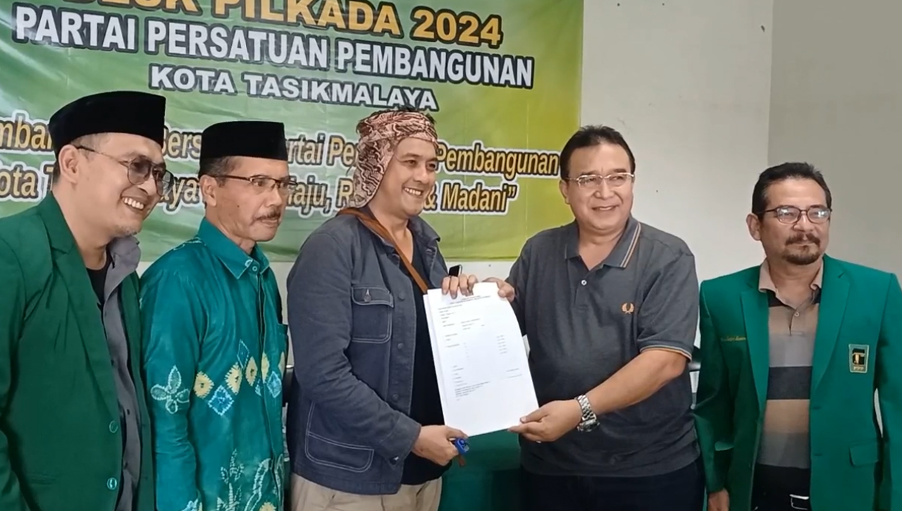 Dicky Candra Ikut Penjaringan Bakal Calon Wali Kota Tasikmalaya, Ambil Formulir Pendaftaran ke PPP