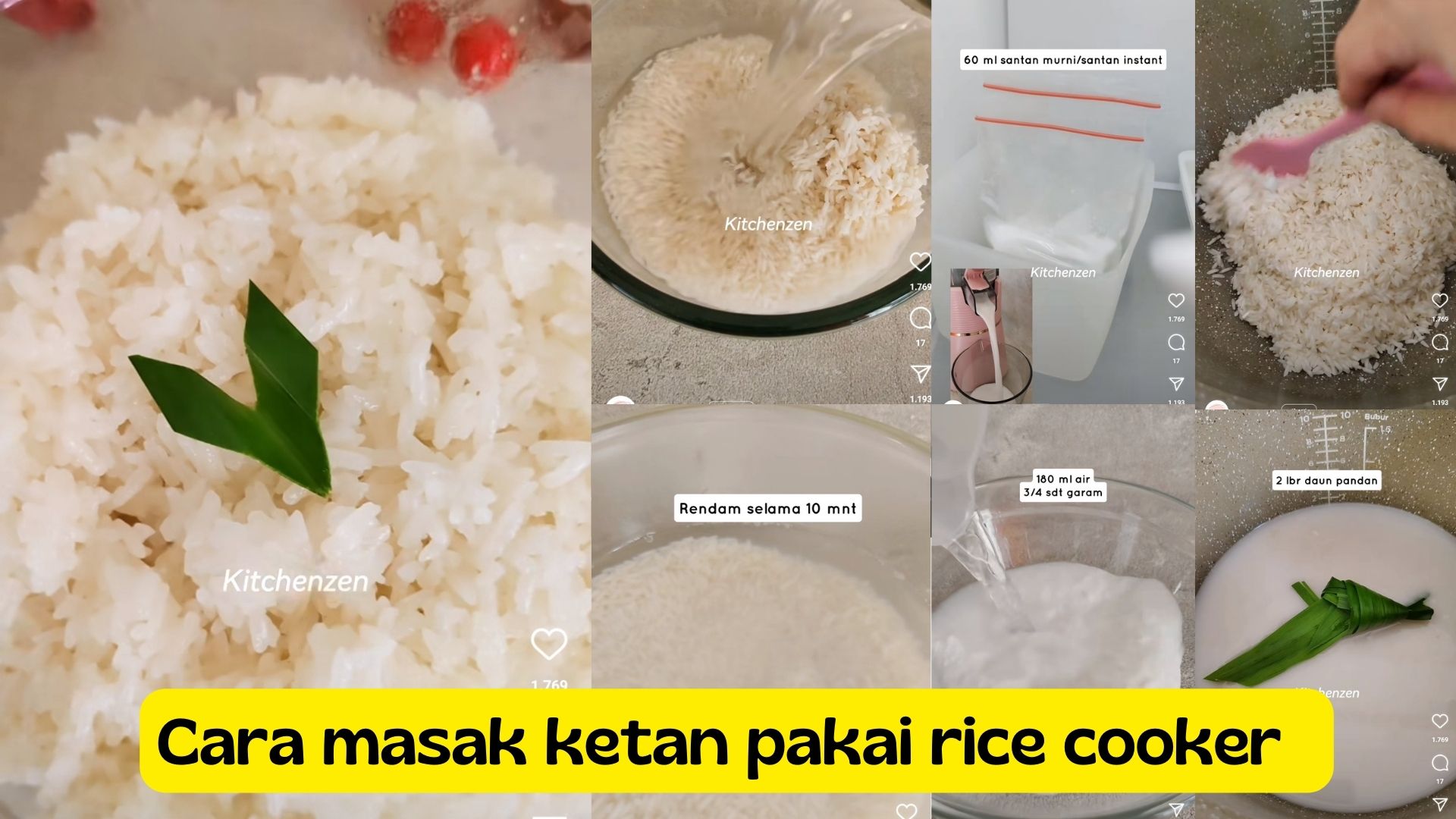 Rahasia Mudah dan Praktis: Cara Memasak Ketan Menggunakan Rice Cooker