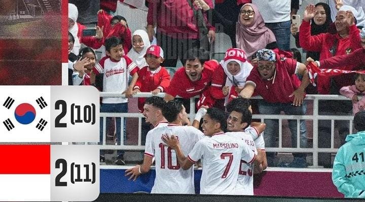 Kalahkan Korea Selatan, Timnas Indonesia U-23 Membuka Peluang Lolos ke Olimpiade Paris 2024, Ini Syaratnya