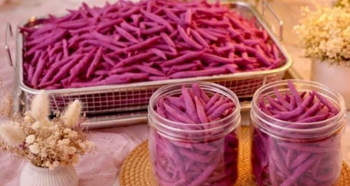 Cuma Modal 1 Ubi Ungu, Bisa Jadi 3 Toples Kue Lebaran! Begini Cara Rahasianya