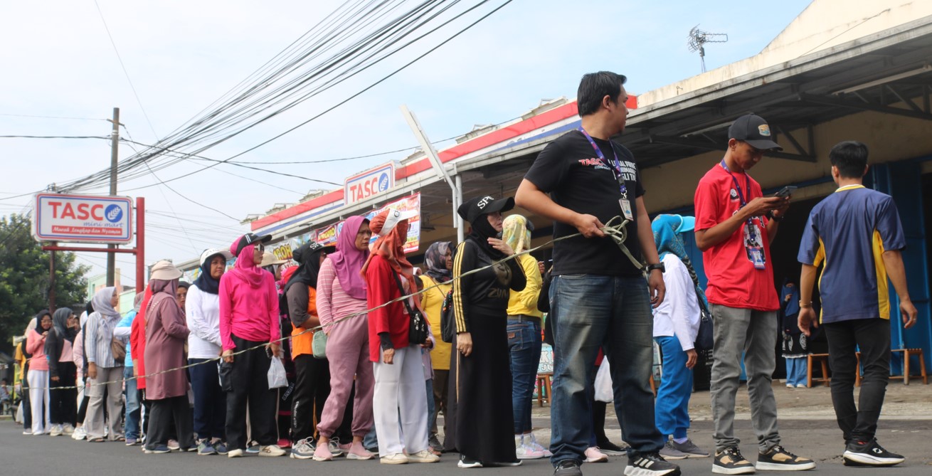 Jalan Sehat Ajang Silaturahmi Dengan Konsumen Loyal, Tukar Struk Belanja Berkesempatan Dapat Hadiah