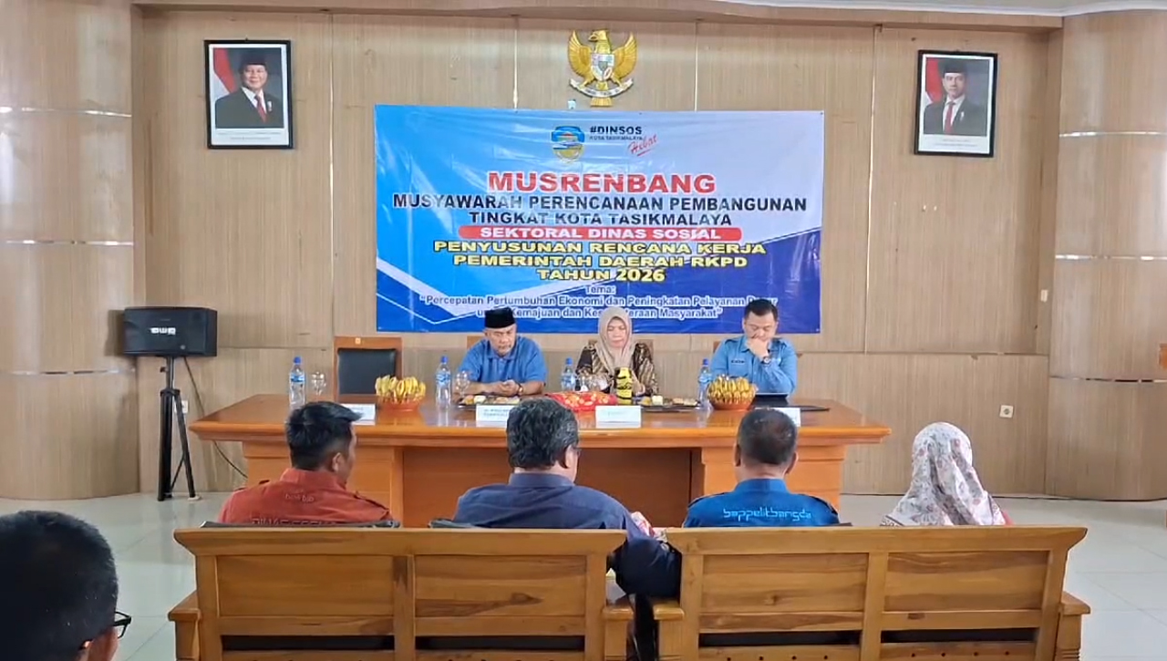 Musrenbang RKPD 2026 Dinas Sosial Kota Tasikmalaya, Program Berdampak Positif Dinsos Akan Berlanjut di 2026