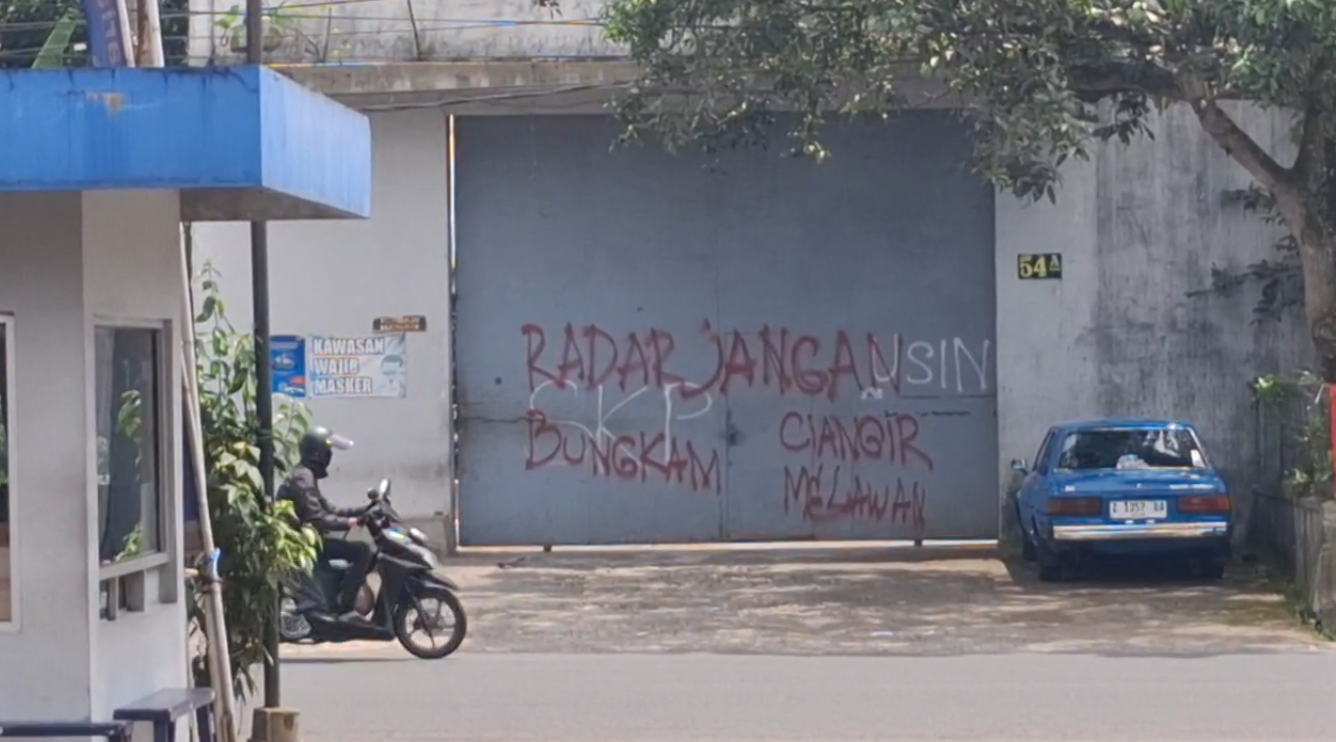 Mengungkap Vandalisme “Radar Jangan Bungkam” Soal Ciangir, Aktivis Nilai Radar Tetap Vocal Memberitakan 