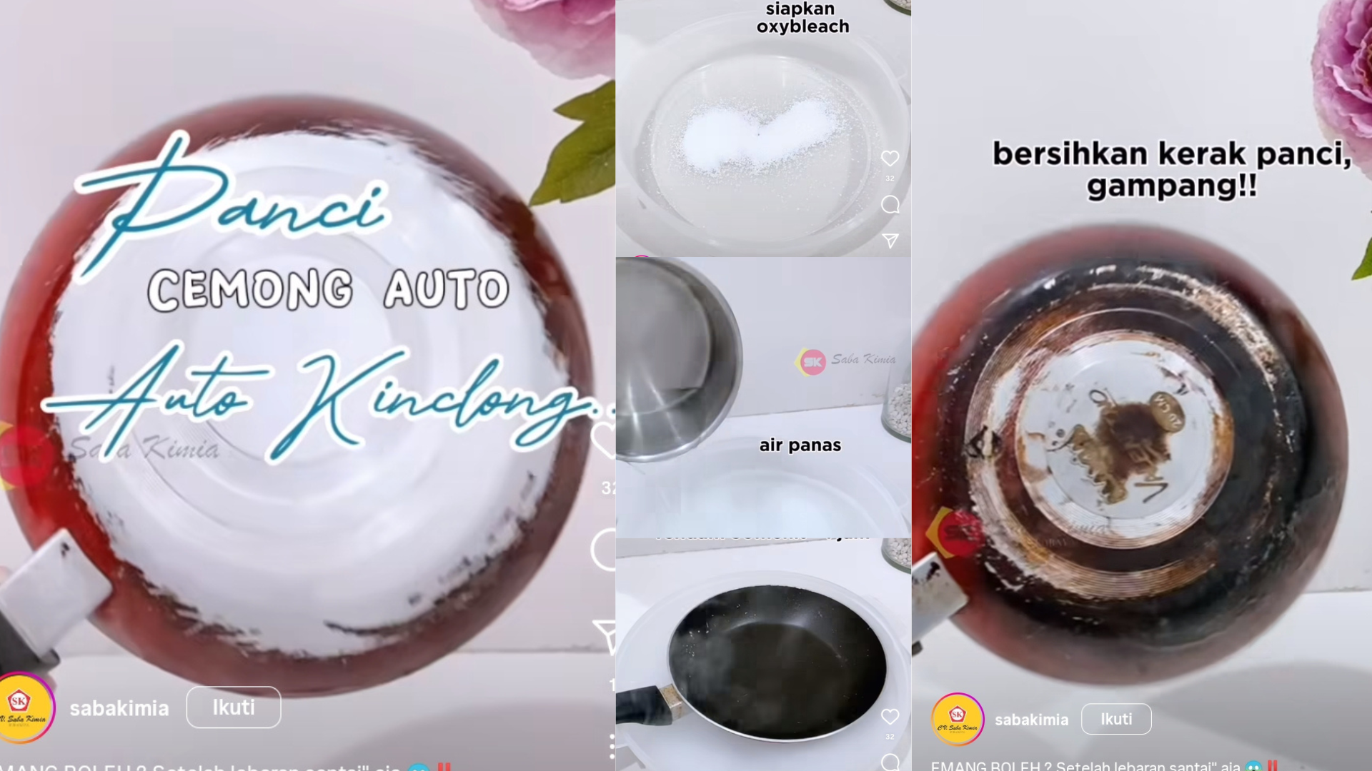 Ibu-Ibu Auto Senang, Ini Cara Praktis Bersihkan Kerak Panci yang Membandel, Panci Cemong jadi Kinclong