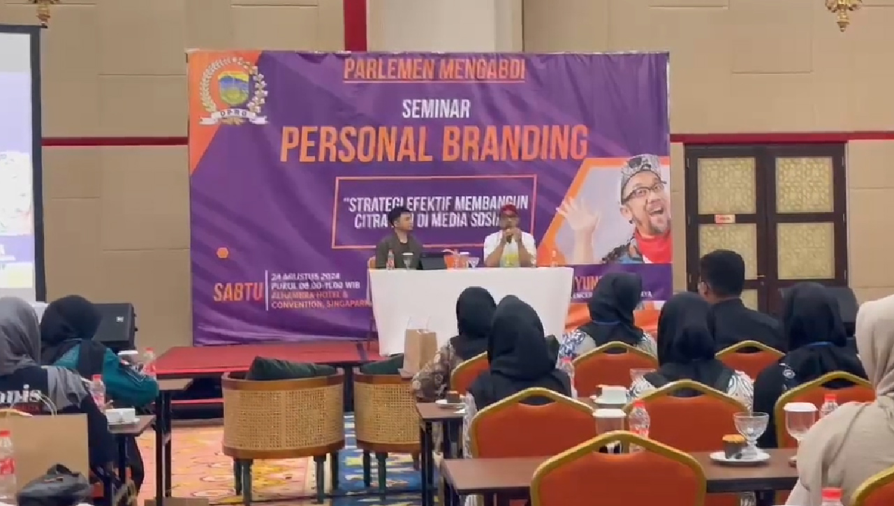 DPRD Dan Radar Tasik Gelar Pelatihan Personal Branding, Dorong Siswa Gunakan Medsos Dengan Bijak