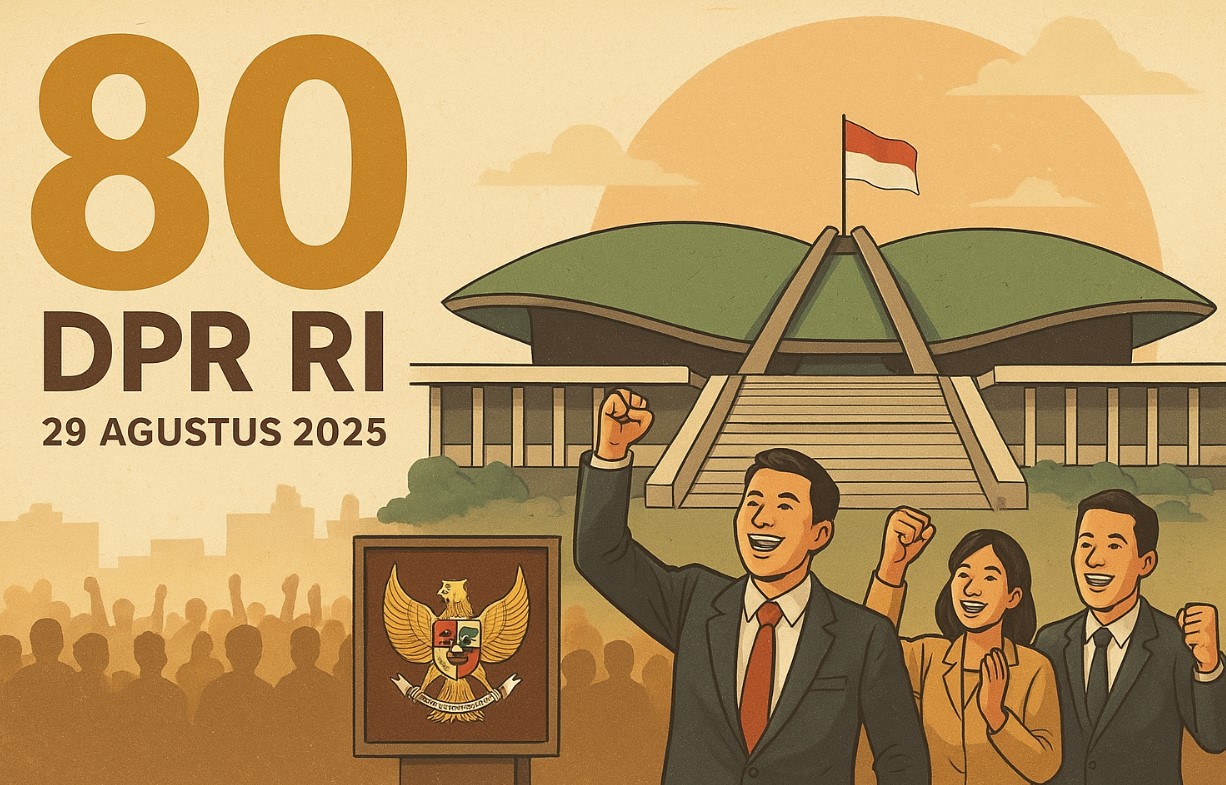 DPR RI Genap 80 Tahun pada 29 Agustus 2025: Simak Sejarah Panjang hingga Polemik Tunjangan Fantastis