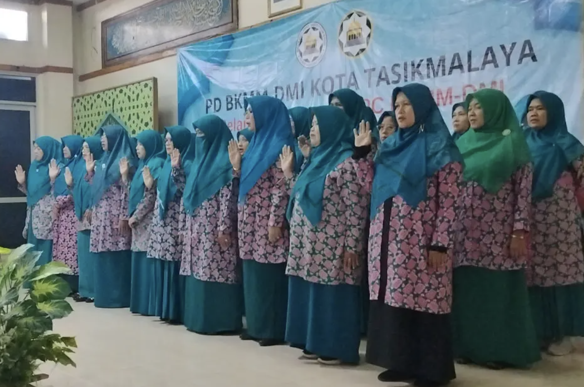 Konsolidasi Hingga Kelurahan, Pengurus Cabang BKMM-DMI Kota Tasikmalaya Resmi Dilantik