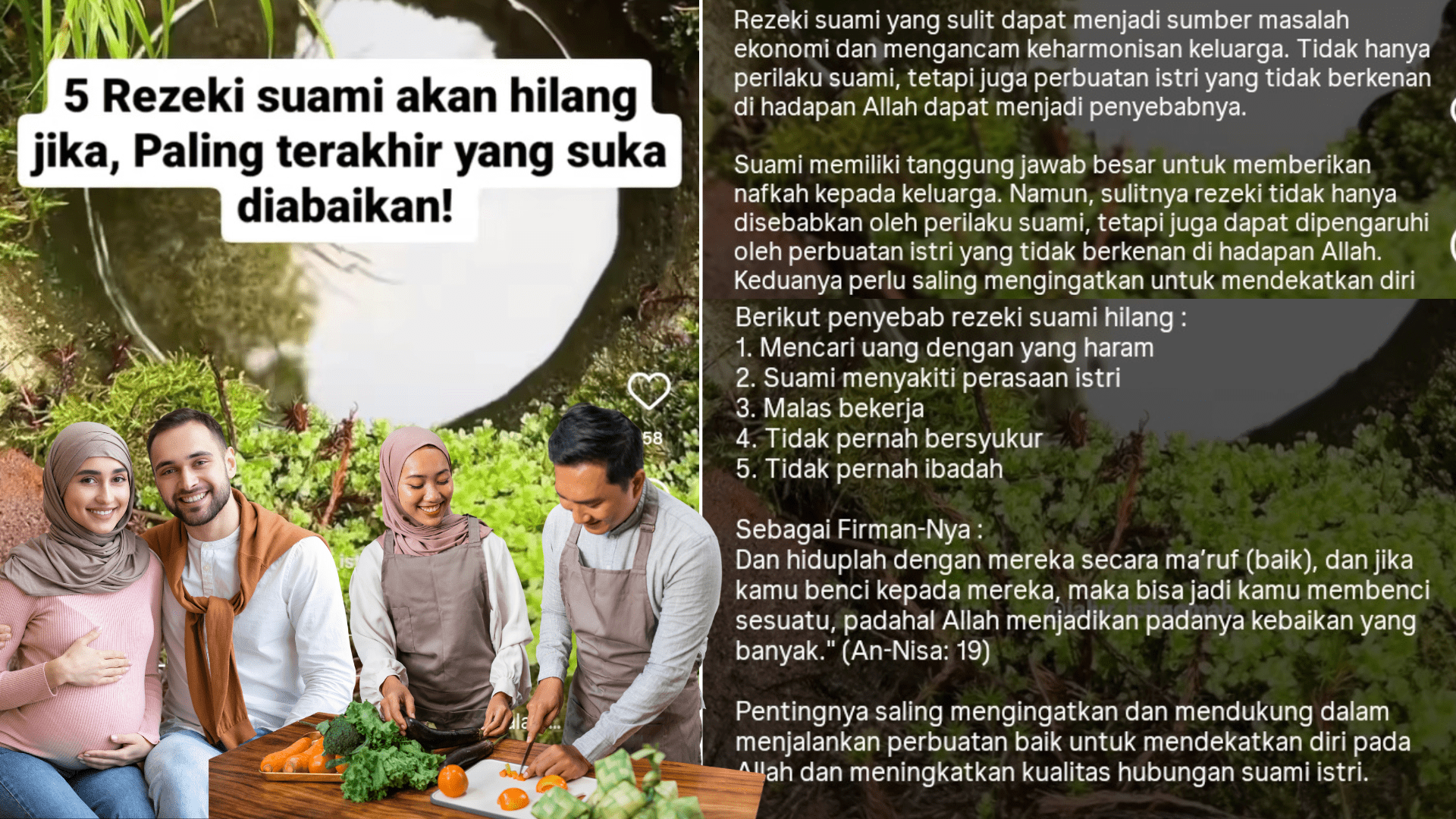 Dear Para Istri, 5 Rezeki Suami akan Hilang Jika Sering Abaikan Hal Ini, Nomor 5 Sering Dilakukan