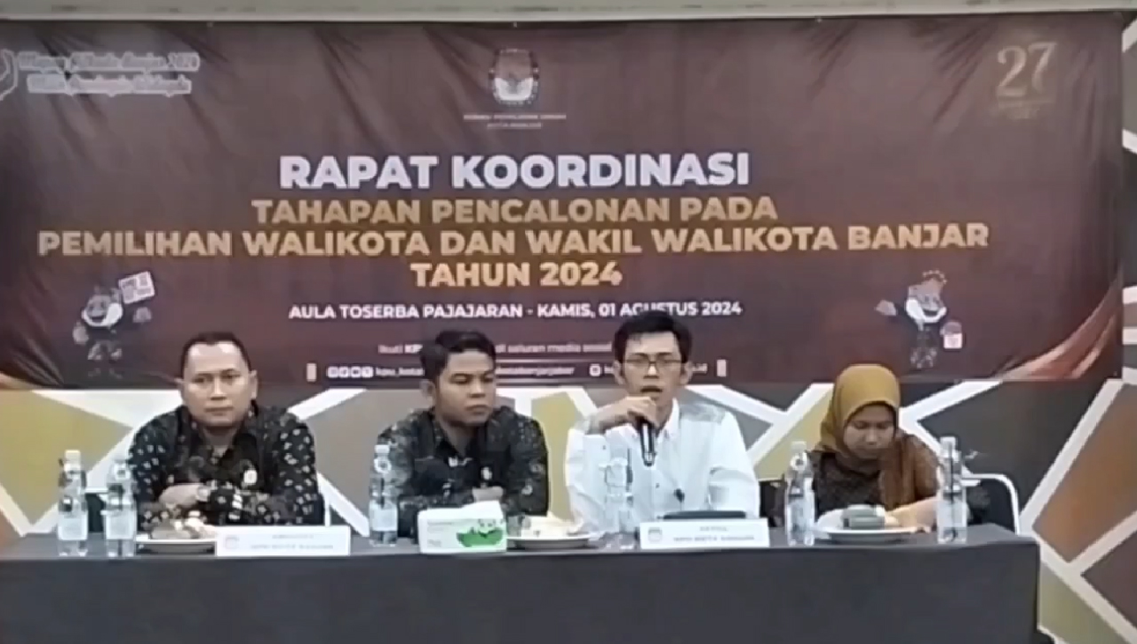 KPUD Banjar Mulai Sosialisasikan Tahap Pendaftaran, Waktu Pendaftaran Jalur Perseorangan Dan Parpol Bersamaan