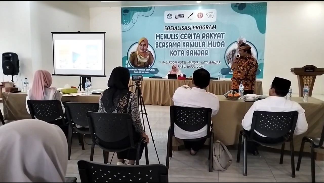 Kawula Muda Banjar  Diajak Pahami Sastra Dan Budaya Lokal Lewat Menulis Cerita Rakyat 