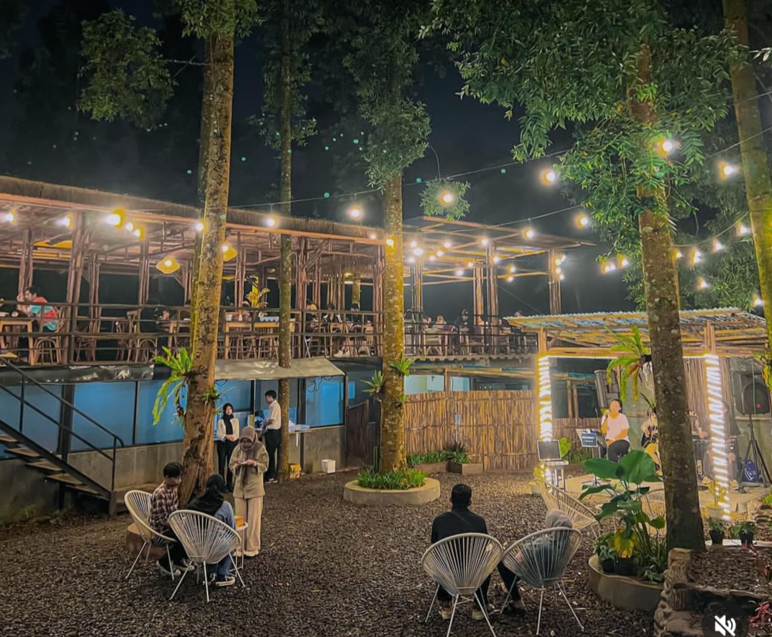 Menikmati Pesona Puncak Bogor di Kafe Kembali ke Alam, Tempat Nongkrong 24 jam