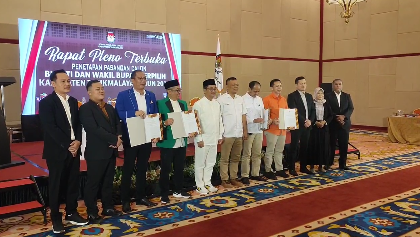 KPU Tetapkan Paslon 02 Pemenang Pilkada 2024, Cecep-Asep Ajak Semua Pihak Sinergi Membangun Tasikmalaya