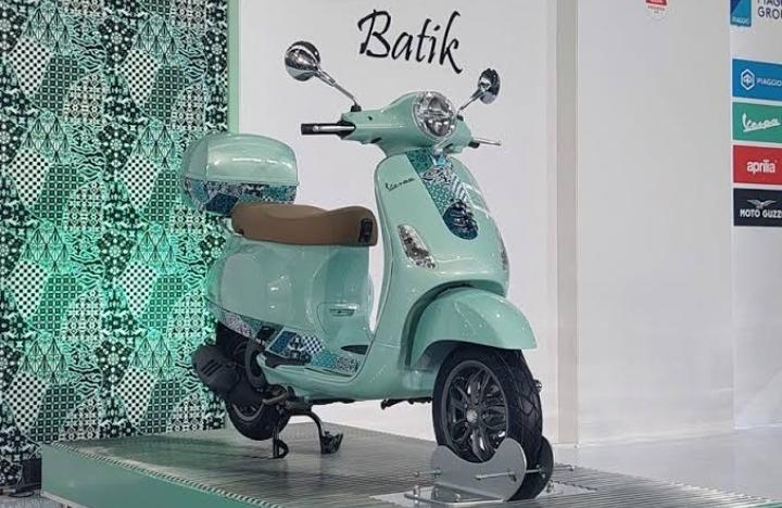 Vespa Metic Edisi Batik, Cocok Banget Buat Kamu Yang Ingin Terlihat Eksotis dan Mapan