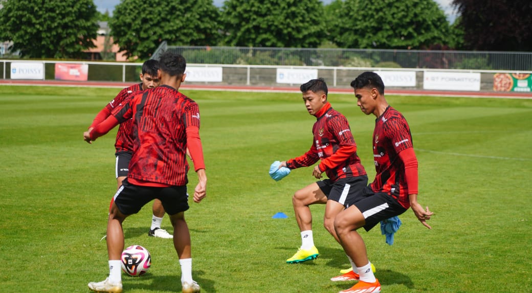 Jelang Lawan Guinea, Timnas Indonesia U23 Mulai Persiapan dan Adaptasi Lingkungan Baru di Prancis