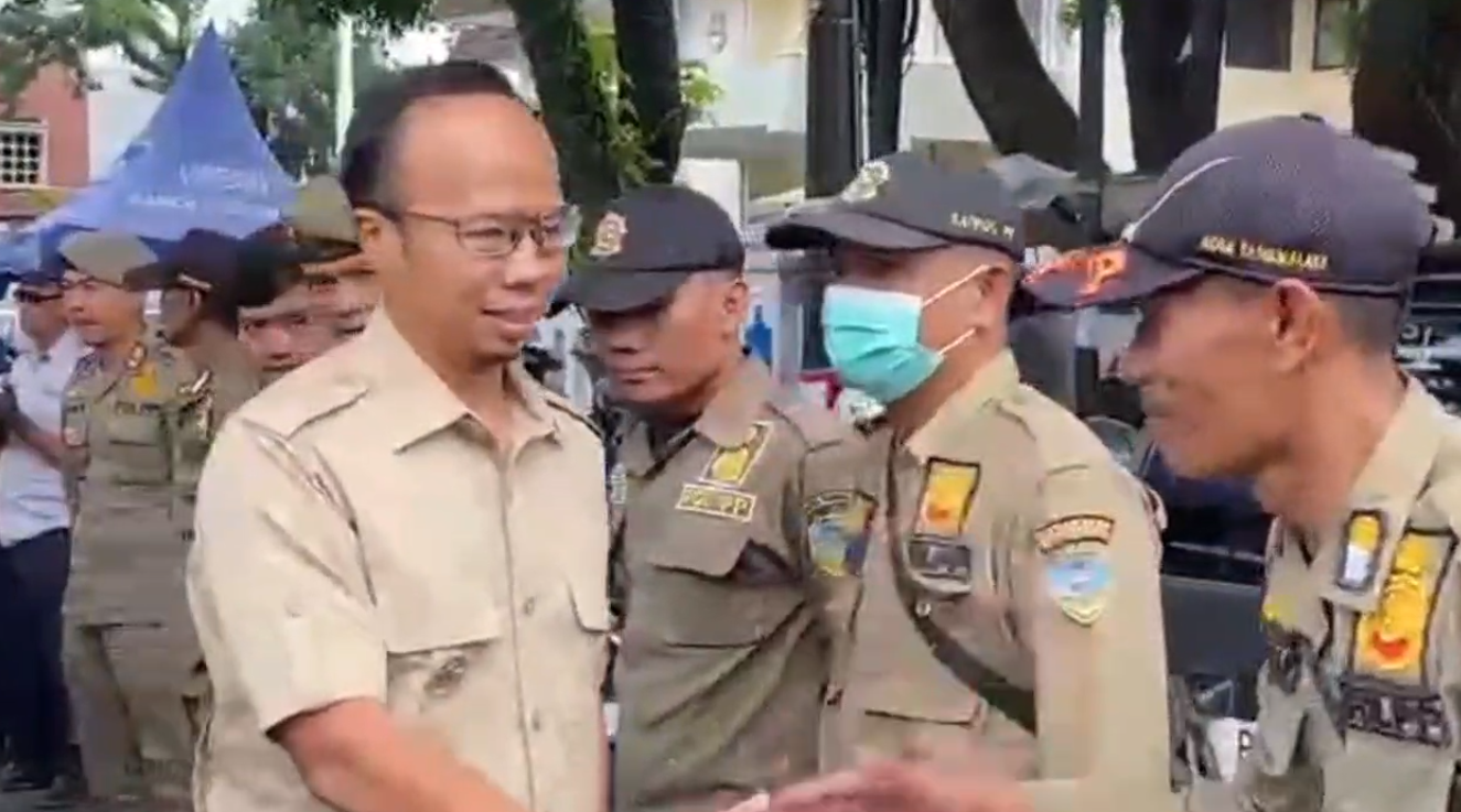 Pemkot Tasik Mulai Tata Dan Tertibkan Kawasan Jalan HZ Mustofa, Pedagang Melanggar Akan Ditertibkan