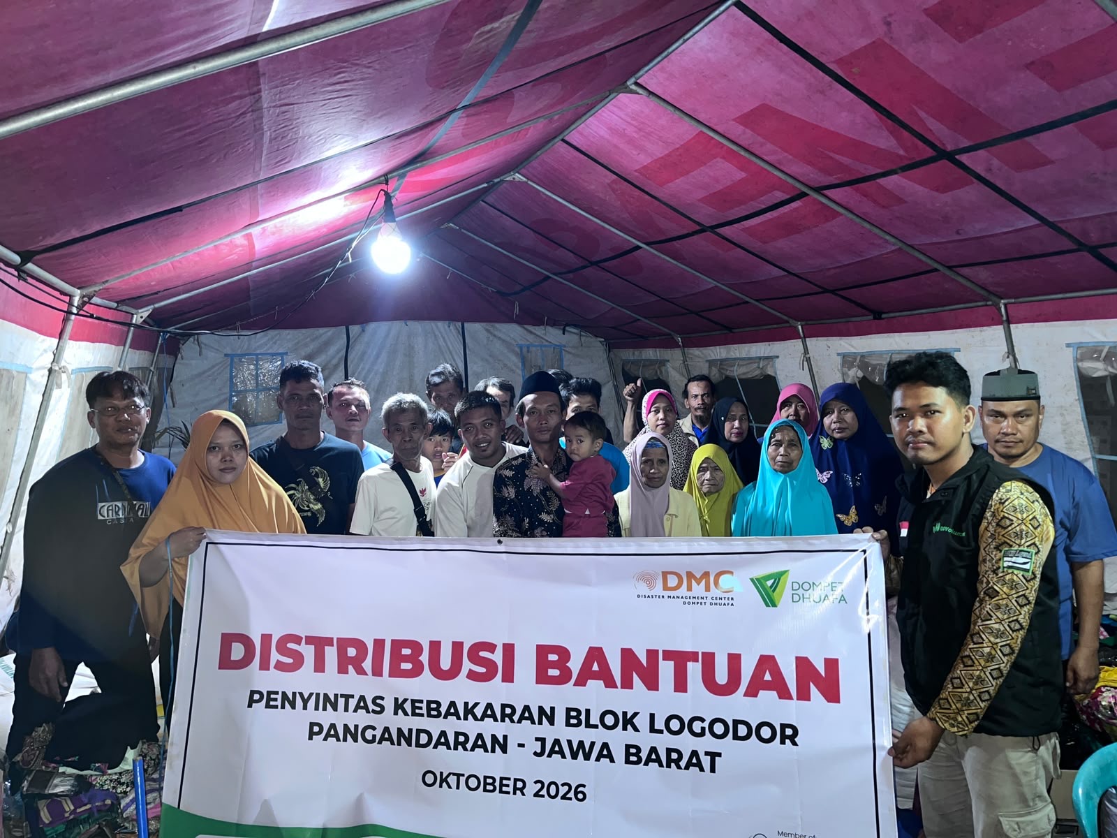    Respons Cepat Kebakaran Pangandaran, Dompet Dhuafa Bantu Warga Terdampak