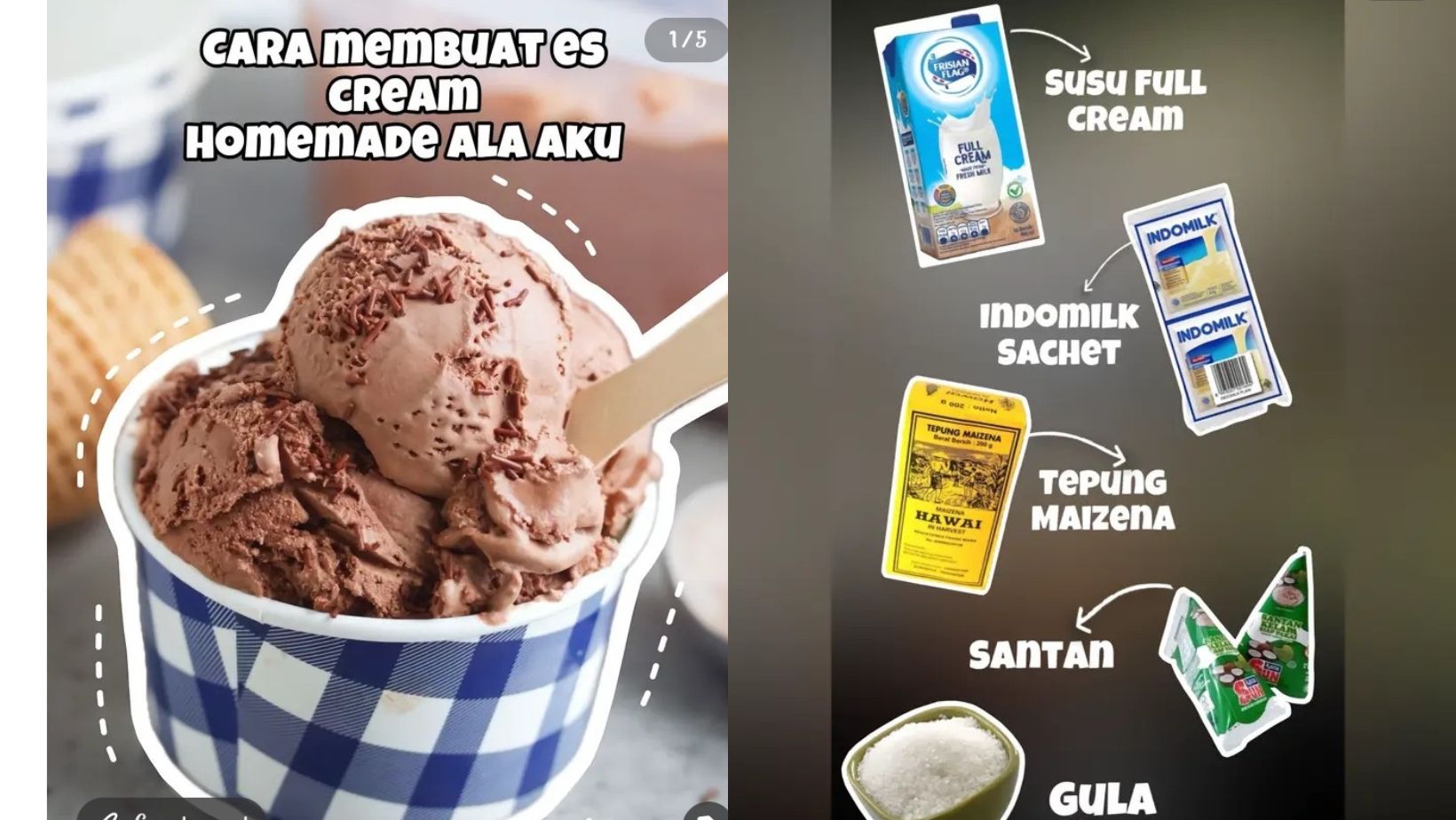 Gak Kalah Enak, Resep Ice Cream Homemade Yang Enak dan Bikin Nagih Ini Mudah Dibuat, Yuk Coba!