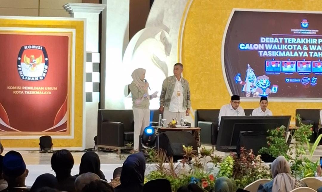 Calon Wali Kota Tasikmalaya Hj. Nurhayati Kecewa Dengan Pelaksanaan Debat Kedua, ini Alasannya...