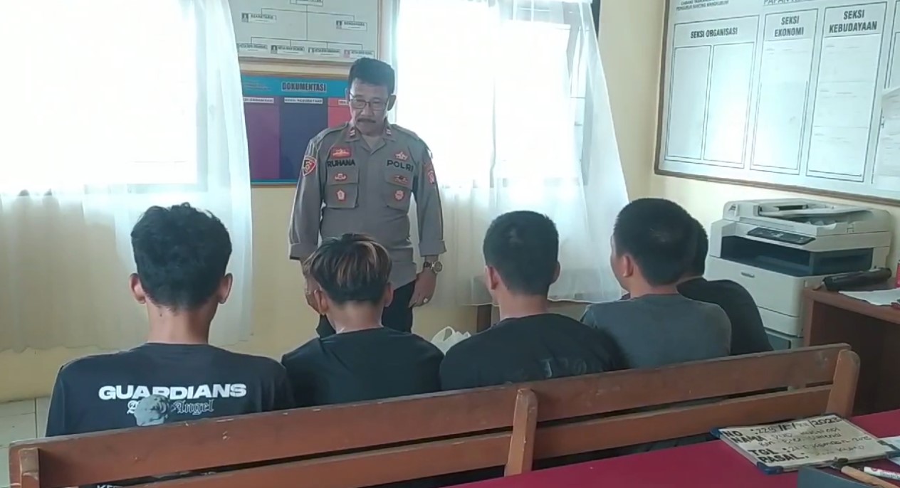 7 Anggota Geng Motor yang Diduha Serang Warga Sambongpari Ditangkap Polisi, Status Masih Pelajar