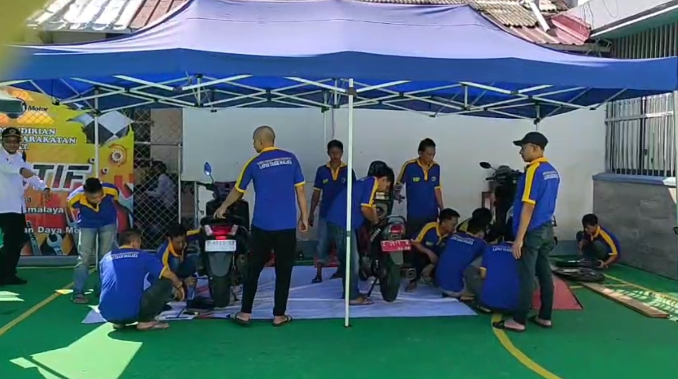 Warga Binaan dilatih Kemampuan Mekanik Otomotif, Bekal Keahlian Setelah Keluar dari Lapas