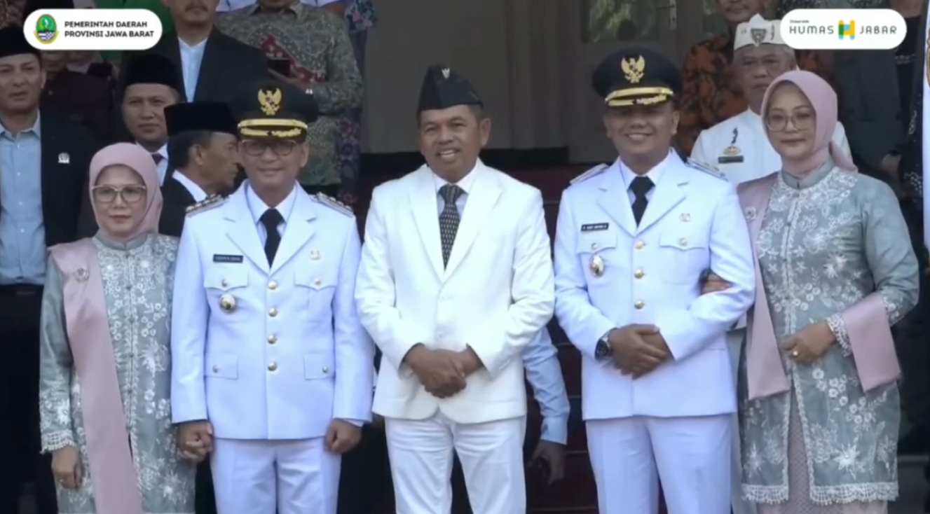 KDM Titipkan Sejumlah PR Kepada Bupati Tasikmalaya, Minta Penutupan Tambang Ilegal Galunggung Diprioritaskan