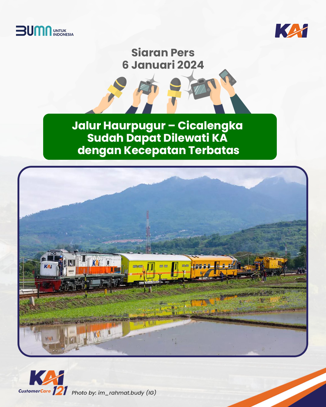Sempat Terputus Imbas Tabrakan KA Turangga vs KA comutter Line, Jalur Haurpugur-Cicalengka Kembali Aktif