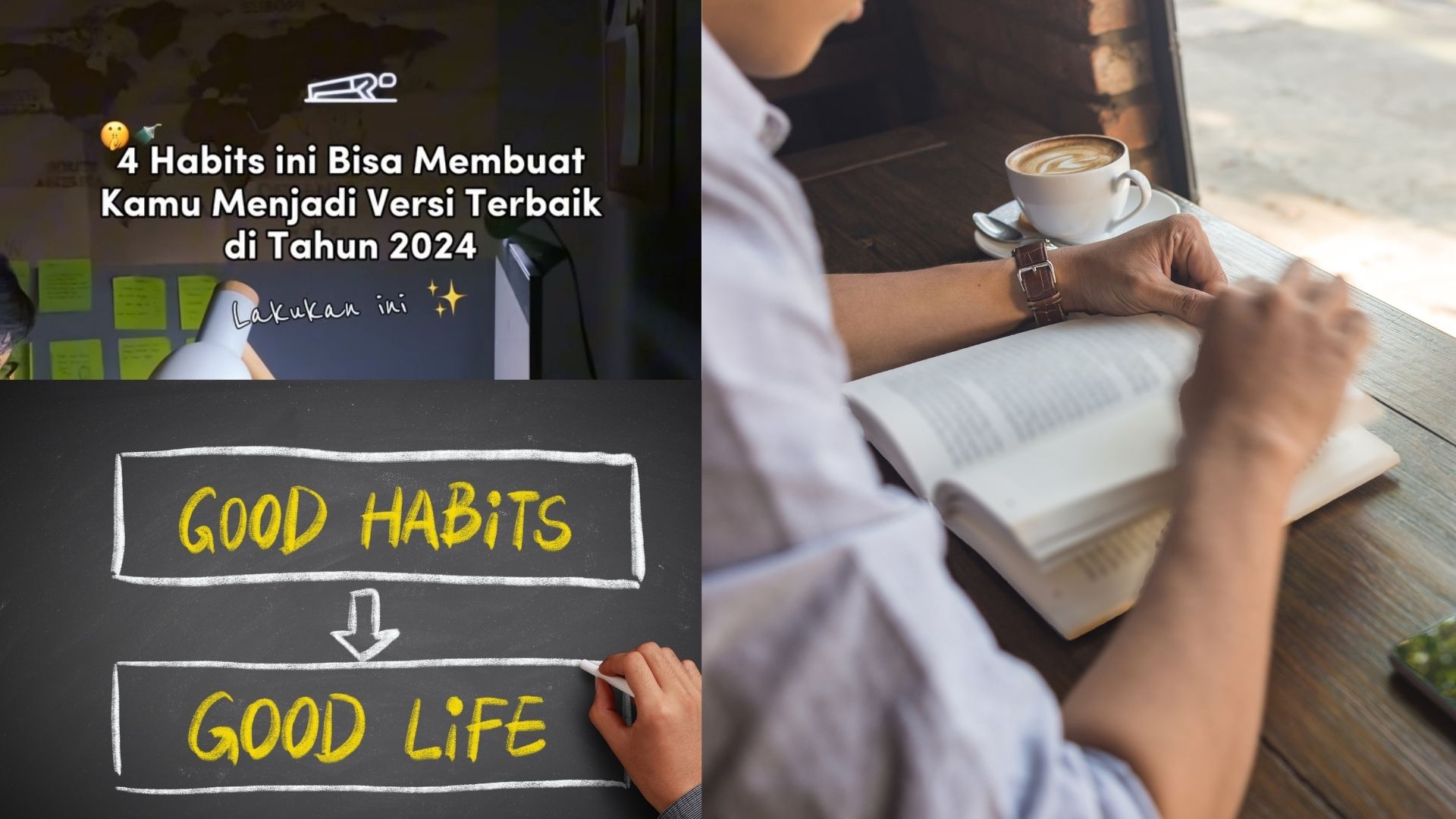 4 habits ini bisa membuat kamu menjadi versi terbaik di tahun 2024, Yuk Mulai Hidup menjadi lebih baik