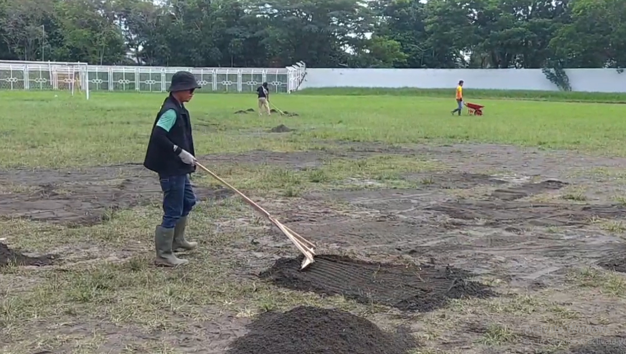 Stadion Dadaha Rusak Usai dipergunakan konser, Promotor Event Kucurkan Rp 30 Juta Perbaiki Lapangan Dadaha