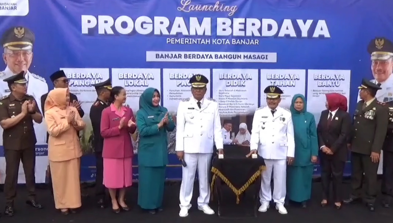 Pemkot Banjar Luncurkan Enam Program Berdaya, Bantu Ekonomi Masyarakat Berkembang dari Berbagai Bidang