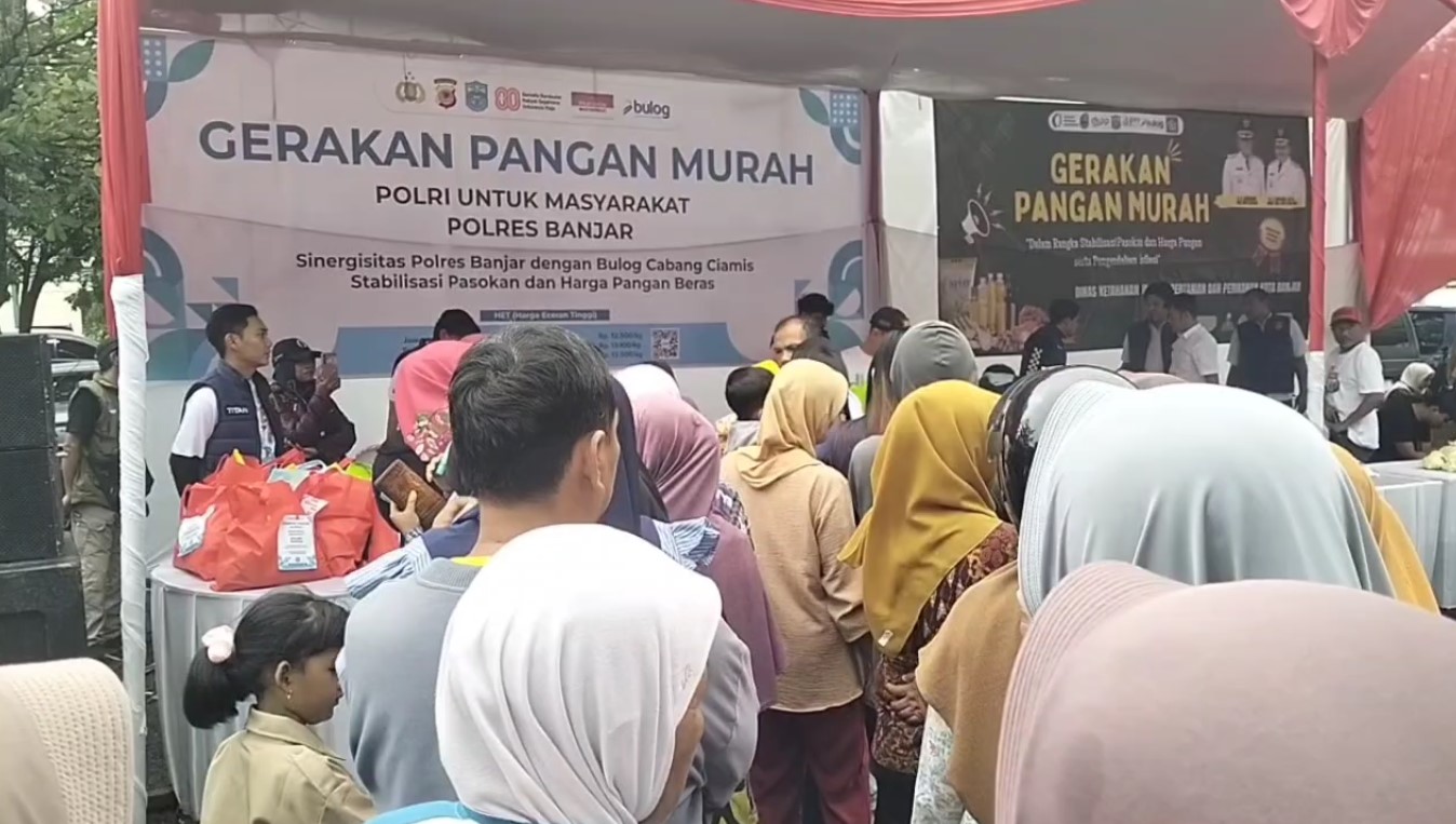 Demi Sembako Rp 80 Ribu, Warga Serbu Gerakan Pangan Murah, Jaga Stabilitas Harga dan Stok Pangan di Pasaran