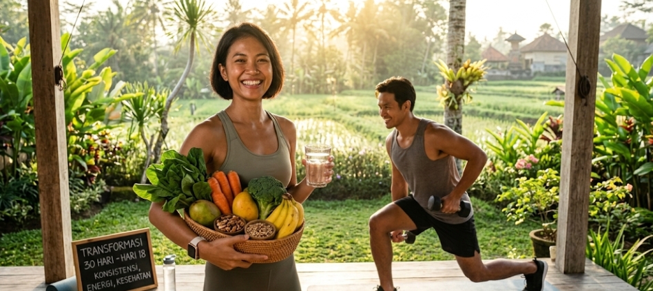Transformasi 30 Hari: Langkah Kecil Menuju Tubuh Lebih Bugar dan Berenergi