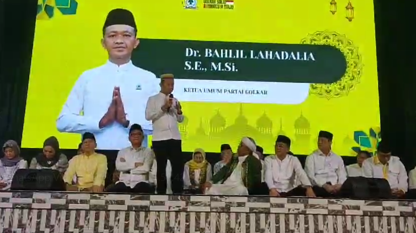 Bahlil Lahadalia Safari Ramadan Ke Ponpes Miftahul Huda, Minta Doa Untuk Bangsa Indonesia dan Partai Golkar