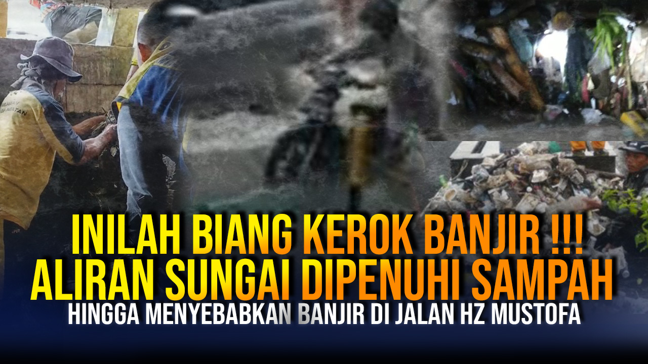 Tumpukan Sampah Sebabkan Banjir di Jalan HZ Mustofa Kota Tasikmalaya, Pemkot Turun Tangan...