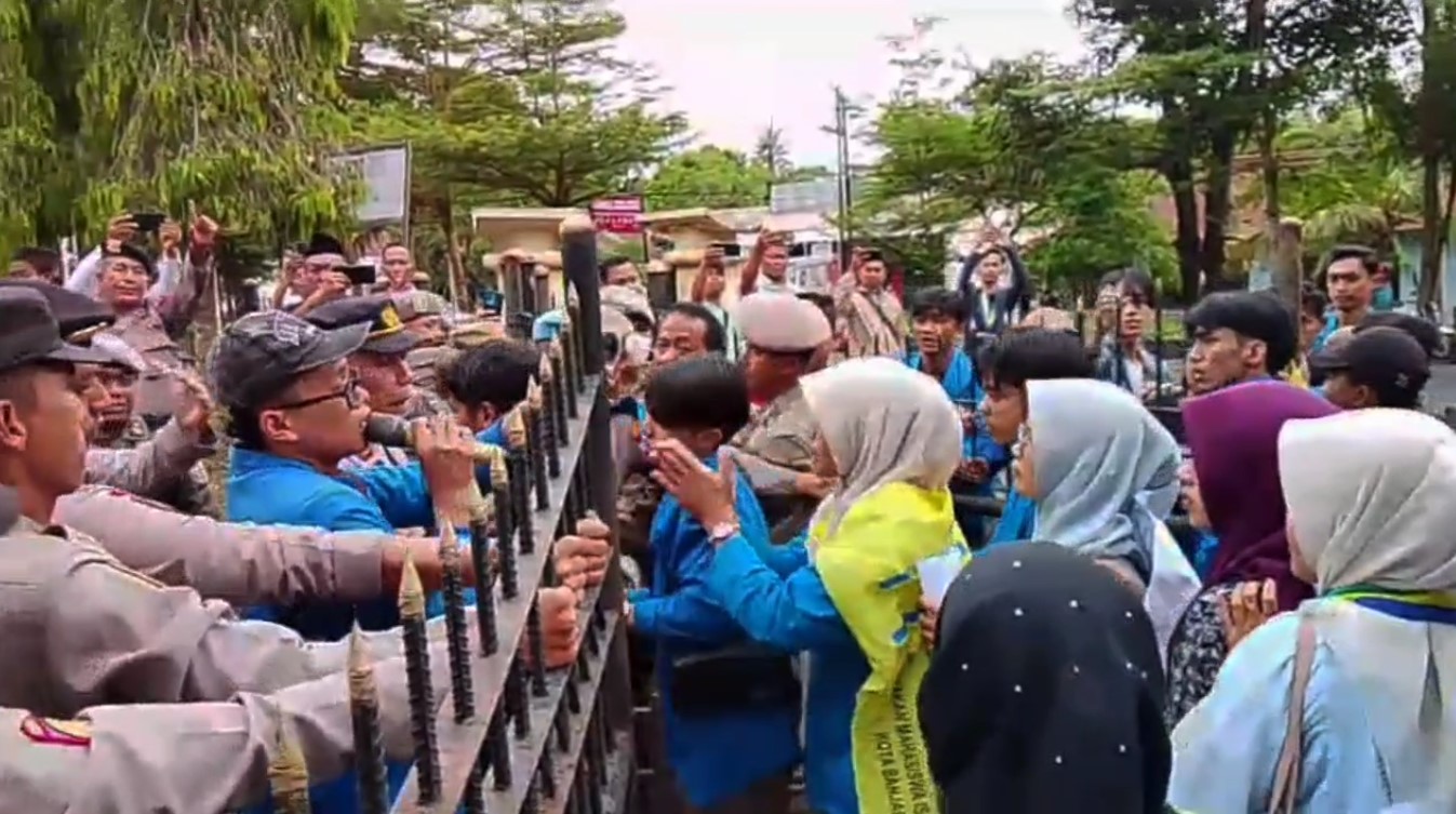 PMII Banjar Tuntut Pemkot Penuhi Hak Dasar Masyarakat, Massa Aksi Ancam Gelar Aksi Demo Lanjutan