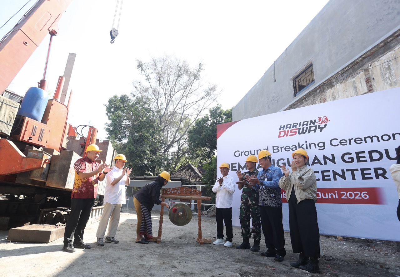 Harian Disway Gelar Groundbreaking Gedung Baru, Siap Jadi Rumah Bersama Persebaya dan DBL Indonesia