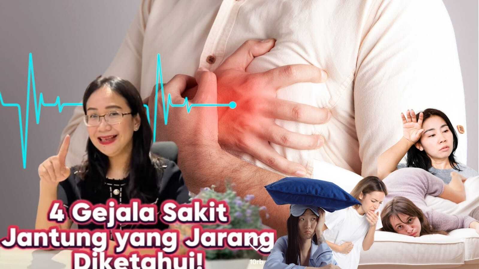 4 Gejala Penyakit Jantung yang Jarang Orang Ketahui, Salah Satunya Sering Lelah Berlebih, Ini Penjelasanya 