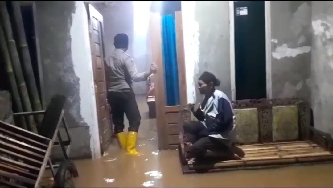 Banjir Luapan Sungai Citanduy Rendam 2 Desa di Panumbangan Ciamis
